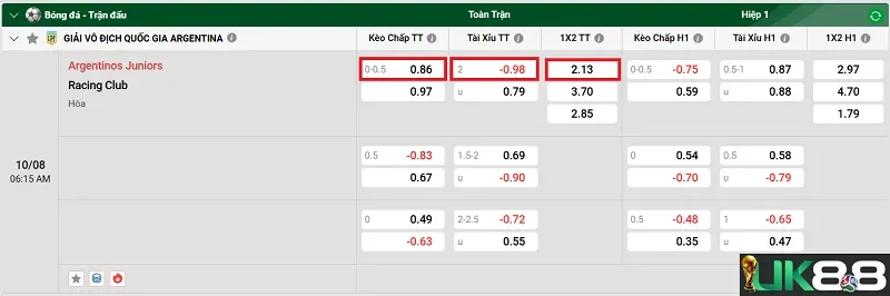 keo-nha-cai-argentinos-juniors-vs-racing-club-uk88